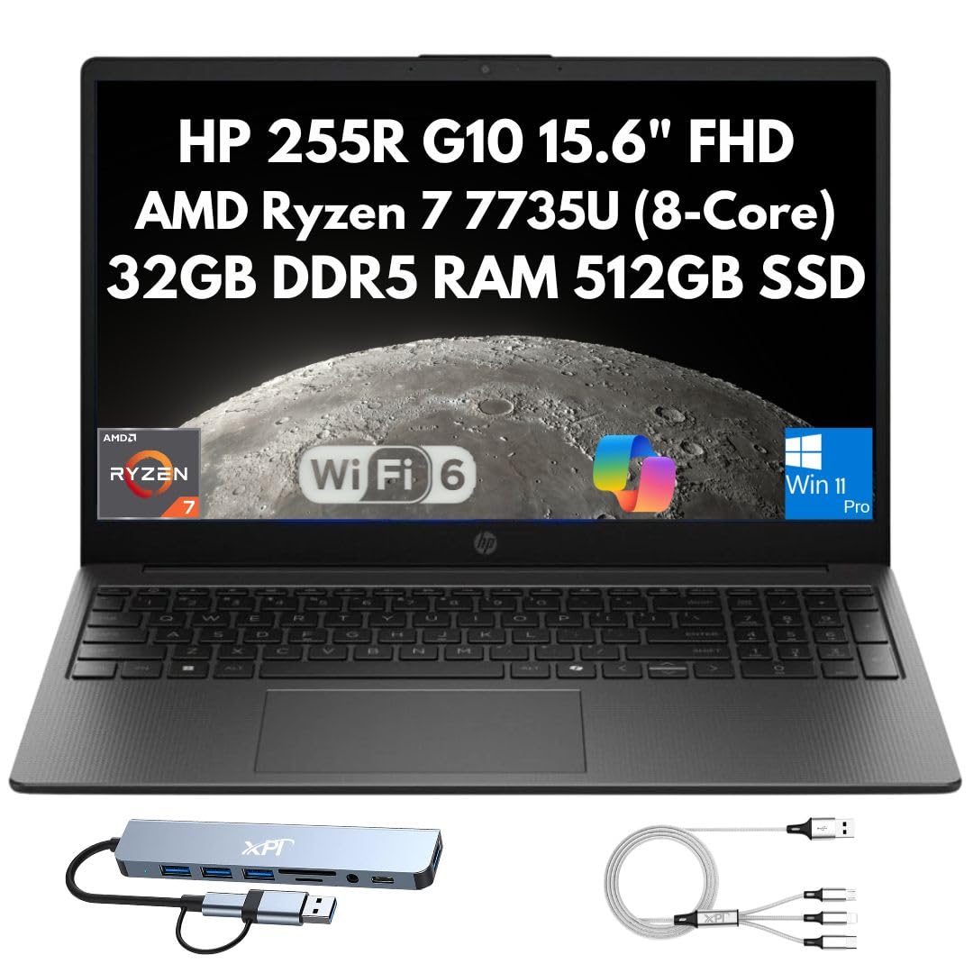 Amazon.com: HP 255R G10 Business Laptop 2026, 15.6